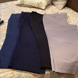 4 pairs of capris